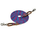 Weaver Leather Weaver Leather 35-2027-B16 0.38 in. x 8 ft. Poly Roper Rein; Blue & Pink 154636